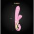 G-Vibe GRabbit - vibratore punto G a 3 motori ricaricabile (rosa)