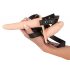 You2Toys - Strap-On - Dildo doppio vibrante regolabile (naturale)