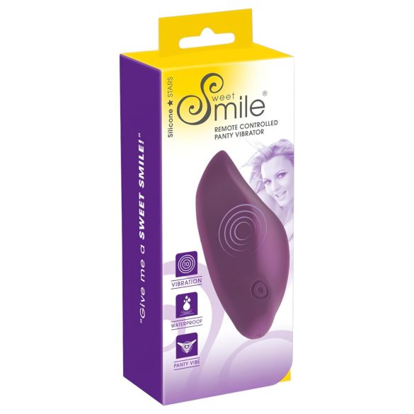 SMILE Panty - vibratore clitorideo ricaricabile (viola)