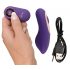 SMILE Panty - vibratore clitorideo ricaricabile con telecomando (viola)