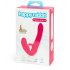 Vibratore Senza Bretelle con Orecchie da Coniglio - Happyrabbit (rosa) 