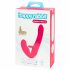 Vibratore Senza Bretelle con Orecchie da Coniglio - Happyrabbit (rosa) 