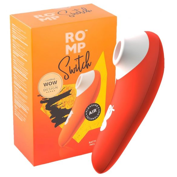 ROMP Switch - stimolatore clitorideo a onde d'aria (arancione)