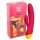 ROMP Jazz - Vibratore G-spot impermeabile con stimolatore clitorideo (rosa)