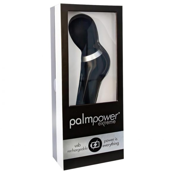 PalmPower Extreme Bacchetta Massaggiante Ricaricabile - Vibratore Nero 