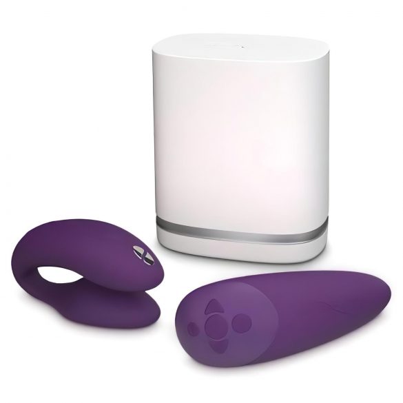 We-Vibe Chorus - Vibratore di Coppia Ricaricabile Intelligente (Viola) 