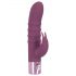 Vibratore Rabbit G-spot ricaricabile con stimolatore clitorideo (viola)