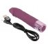 Vibratore Elegante e Realistico Ricaricabile Impermeabile - You2Toys (Viola) 