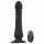 Black Velvet - Vibratore anale nero con spinta ricaricabile