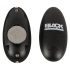 Black Velvet - Vibratore anale nero con spinta ricaricabile