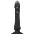 Black Velvet - Vibratore anale nero con spinta ricaricabile