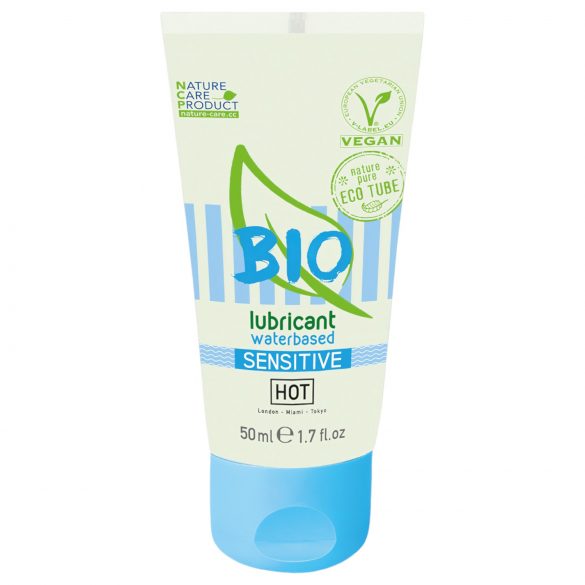 HOT Bio Sensitive - Lubrificante vegan a base d'acqua (50ml)