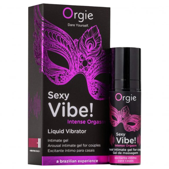 Orgie Sexy Vibe Orgasm - vibratore liquido unisex (15ml)