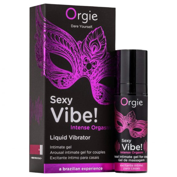 Orgie Sexy Vibe Orgasm - vibratore liquido unisex (15ml)