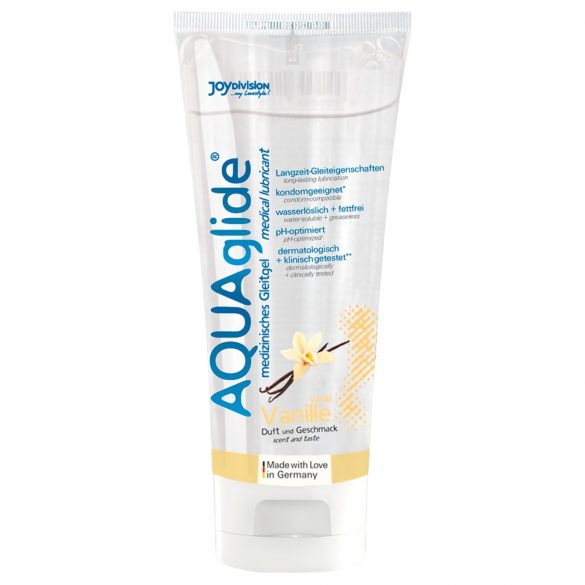 AQUAglide Lubrificante a Base d'Acqua - Vaniglia (100ml) 