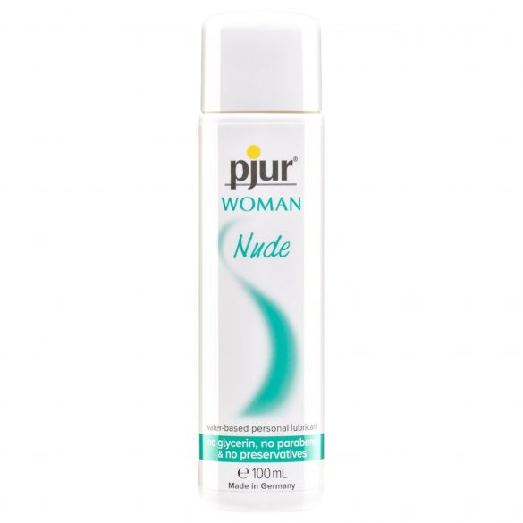 Gel lubrificante a base d'acqua Pjur Woman Nude per pelli sensibili, 100ml 