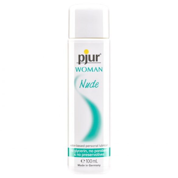 Gel lubrificante a base d'acqua Pjur Woman Nude per pelli sensibili, 100ml 