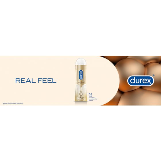 Durex Real Feel - Lubrificante Siliconico Naturale (50ml)