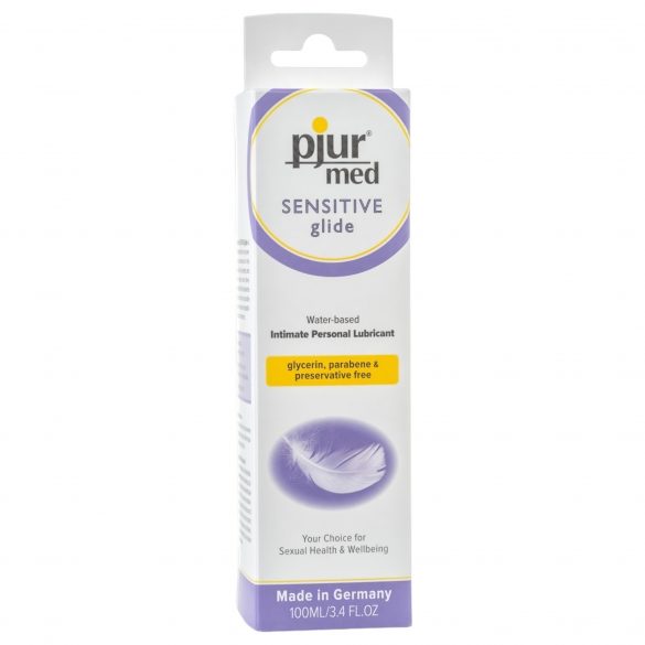 Gel Lubrificante a Base d'Acqua per Pelli Sensibili Pjur med (100ml) 