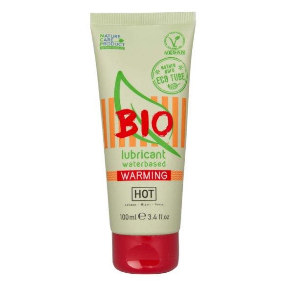 Lubrificante Vegan Riscaldante a Base Acquosa HOT BIO (100ml) 