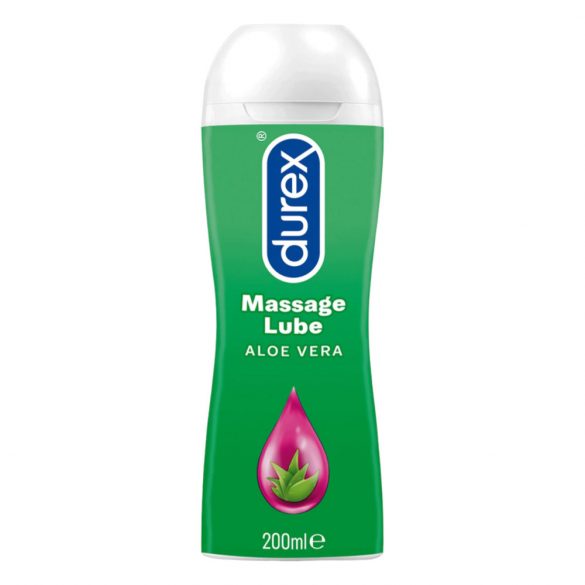 Durex Play 2in1 Gel di Massaggio e Lubrificante con Aloe Vera (200ml) 