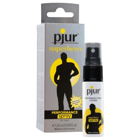 Pjur Superhero controllo orgasmo (20ml)