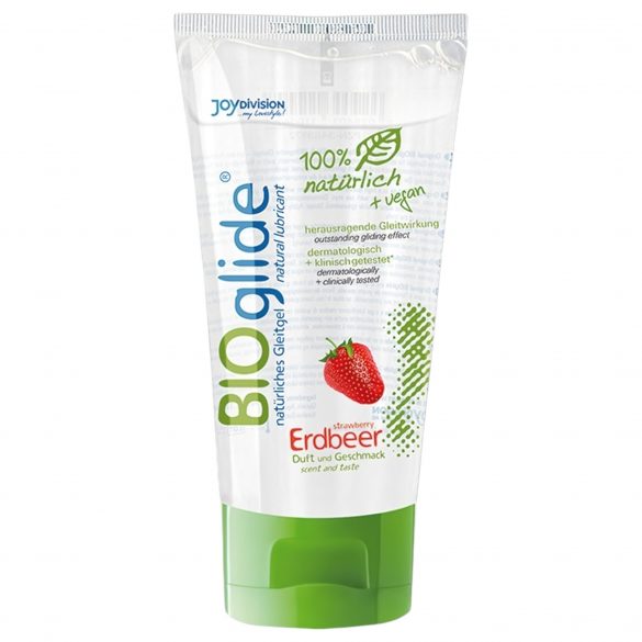 BIOglide - Lubrificante Biologico a Base d'Acqua - Fragola (80ml) 