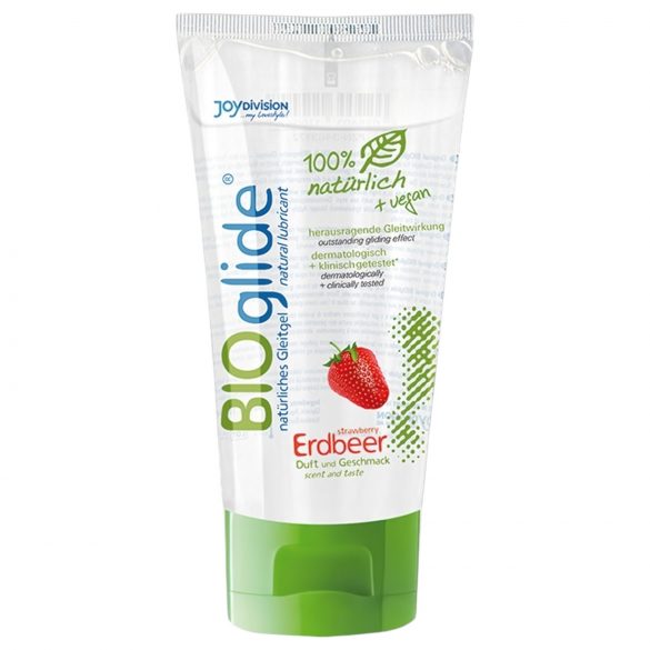 BIOglide - Lubrificante a base d'acqua alla fragola (80ml)