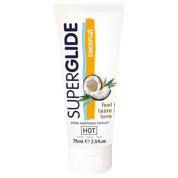 Lubrificante Edibile al Cocco HOT Superglide (75ml) 