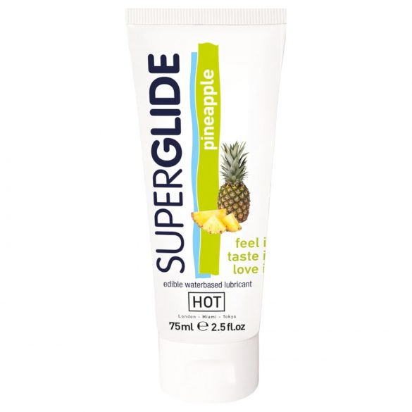 HOT Superglide Ananas - lubrificante commestibile (75ml)