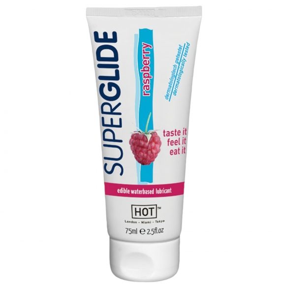 Lubrificante Edibile alla Lampone Superglide - HOT (75ml) 