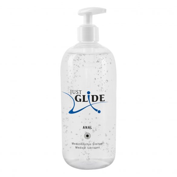 Just Glide Anale - Lubrificante Anale a Base d'Acqua (500ml) 