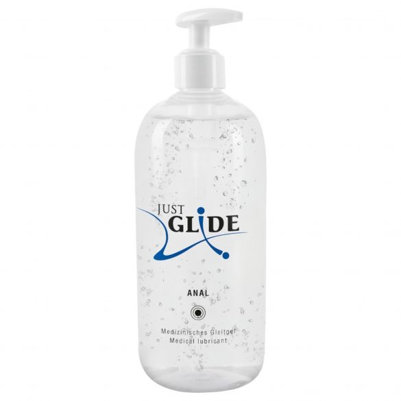 Just Glide Anale - Lubrificante Anale a Base d'Acqua (500ml) 