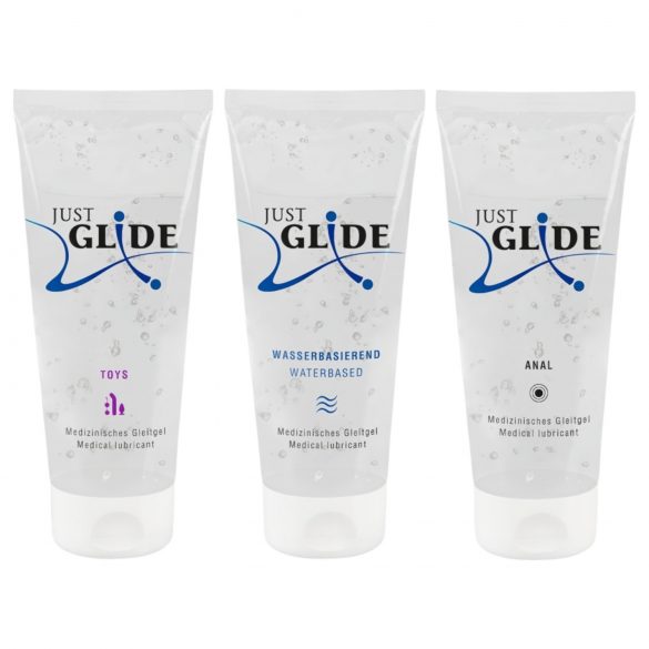 Set Just Glide Lubrificante (3x200ml)