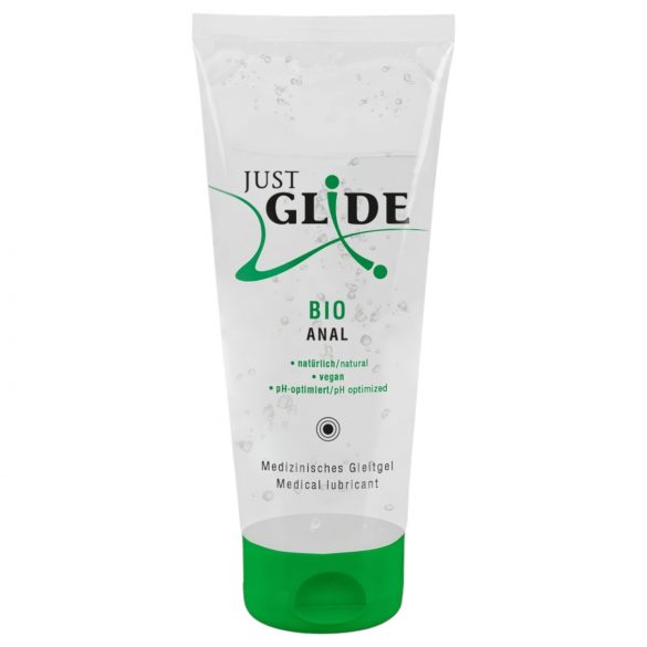 Just Glide Bio ANAL - lubrificante vegano a base d'acqua (200ml)