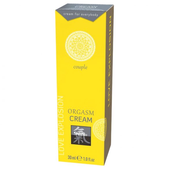 Shiatsu Orgasm - crema intima frizzante per donne e uomini (30ml)