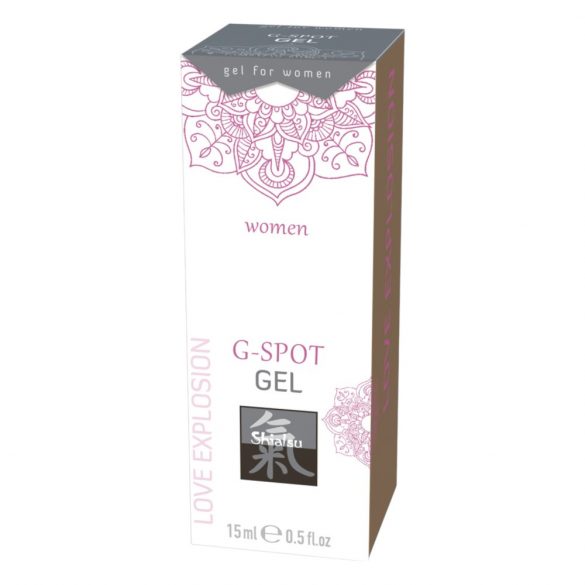 Gel Stimolante Intimo per il Punto G - Shiatsu HOT (15ml) 