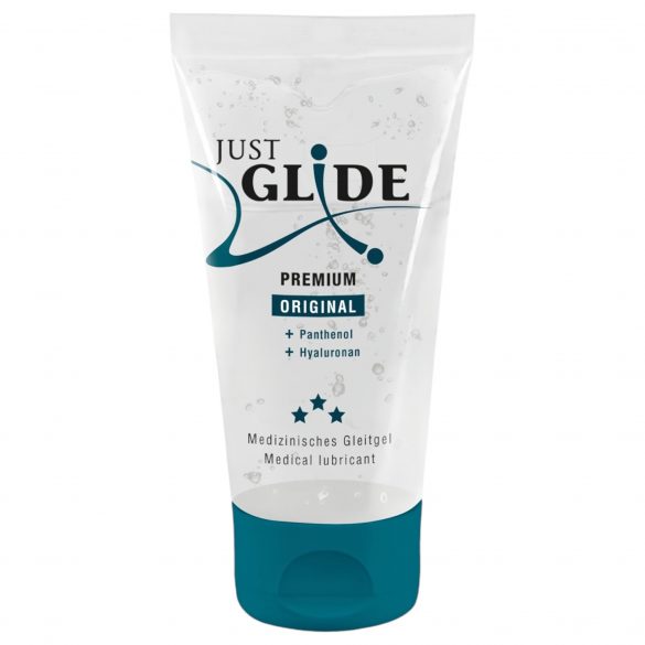 Just Glide Premium Originale - Lubrificante vegano a base d'acqua (50ml) 