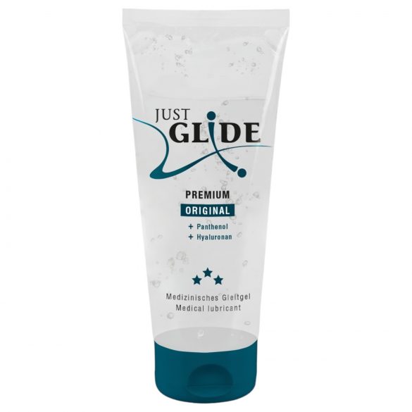 Just Glide Premium Original - lubrificante vegano a base d'acqua (200 ml)