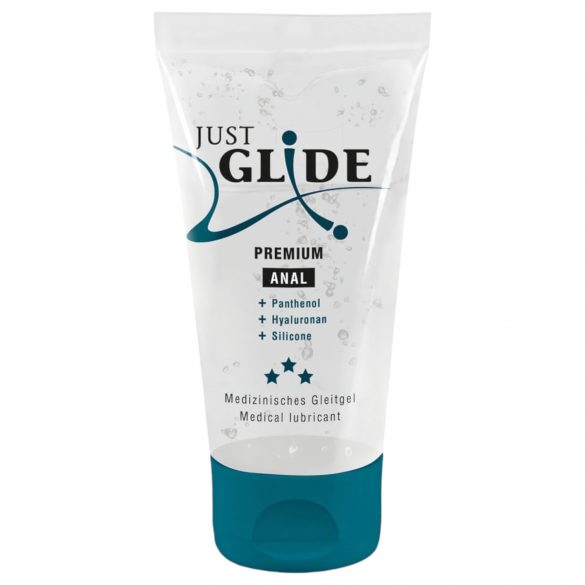 Just Glide Anal Premium Nutriente - Lubrificante Anale (50ml) 