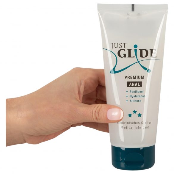 Just Glide Premium Anale - Lubrificante anale nutriente (200ml) 