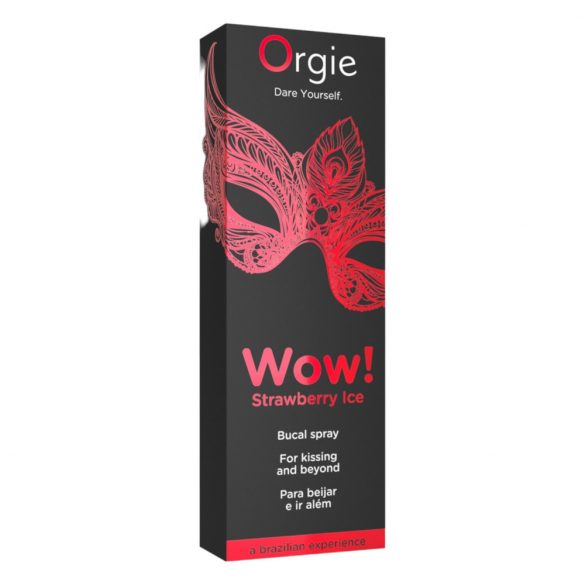 Spray Orale Rinfrescante Fragola Ice Orgie Wow (10ml) 