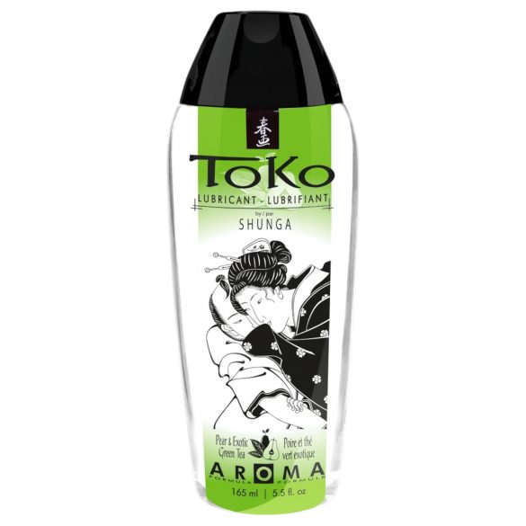 Shunga Toko - lubrificante a base d'acqua - pera e tè verde (165ml) 