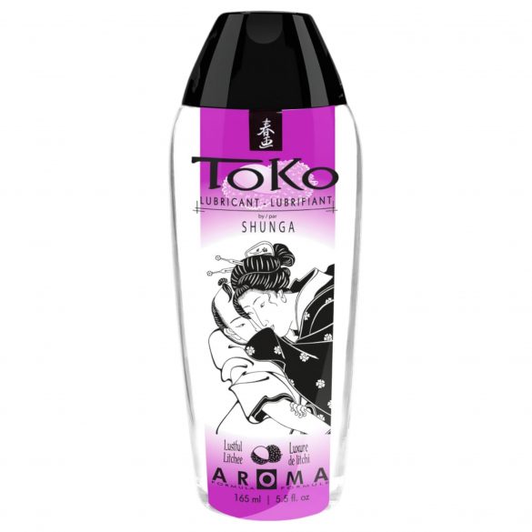 Lubrificante Shunga Toko a base d'acqua al gusto di litchi (165ml) 