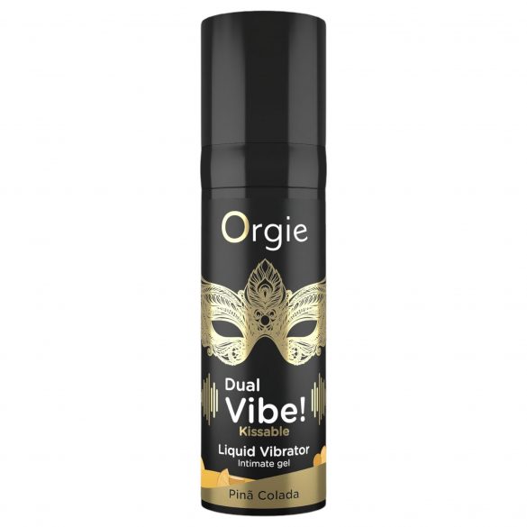 Vibratore Liquido Dual Orgie - Sapore e Profumo Pina Colada (15ml) 