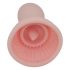 Stimolatore di seno succhia-lecca ricaricabile e impermeabile (rosa)