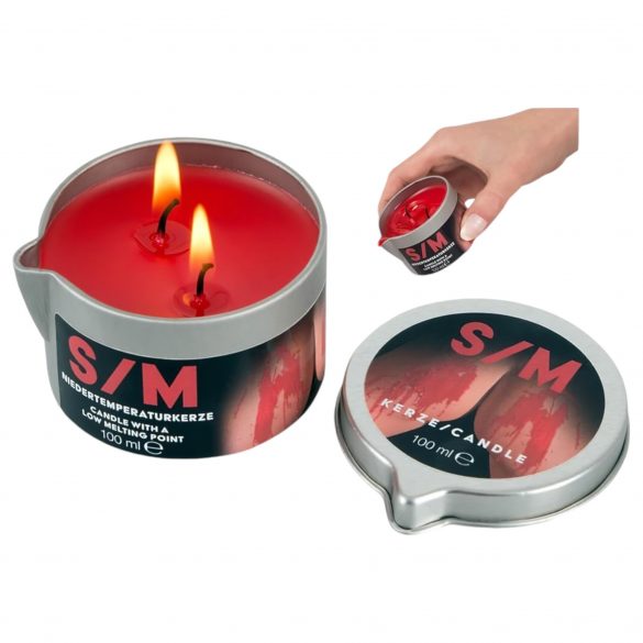 Candela Paraffinica per Massaggi Sensuali BDSM (100ml) 