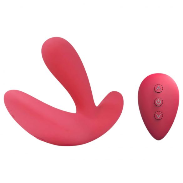 Vibratore Ricaricabile per Prostata con Telecomando Cotoxo Saddle (Rosso) 