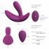 Vibratore per Prostata Ricaricabile e Wireless Cotoxo Saddle - Viola 