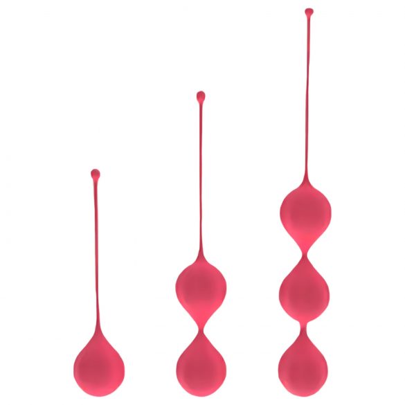 Cotoxo Belle - Set di 3 palline vaginali Geisha (rosso) 